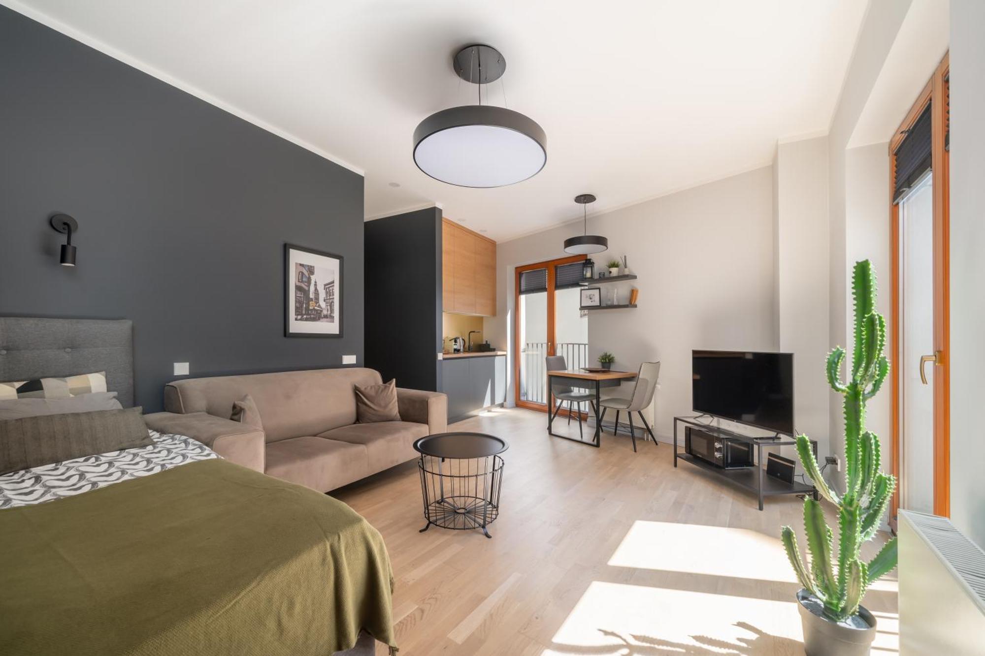 Cosy Studio Apartment In Ridzenes Residence Riga Esterno foto
