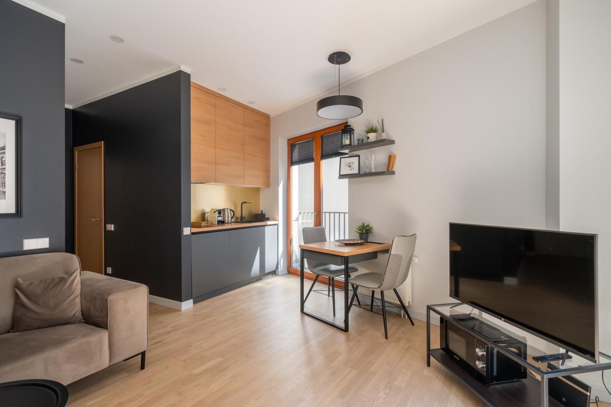 Cosy Studio Apartment In Ridzenes Residence Riga Esterno foto